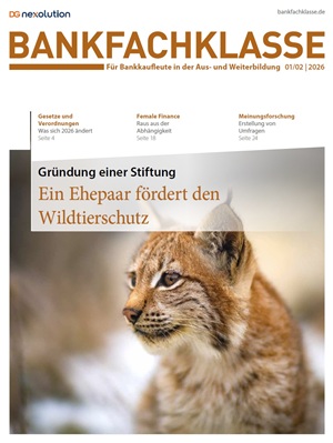 Cover der Bankfachklasse-Ausgabe 2026-01/02