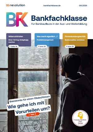 Cover der Bankfachklasse-Ausgabe 09